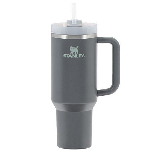 Additional Image 1 - a grey plastic cup with a straw