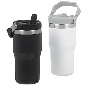 Additional Image 3 - a black and white water bottle
