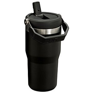 Additional Image 2 - a black and silver tumbler