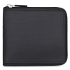 Additional Image 1 - a black zippered wallet