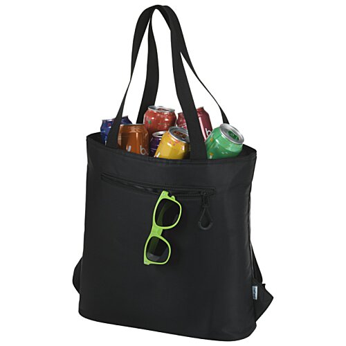Additional Image 1 - a black bag with sunglasses
