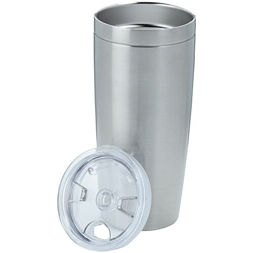 Additional Image 3 - a silver cup with a lid