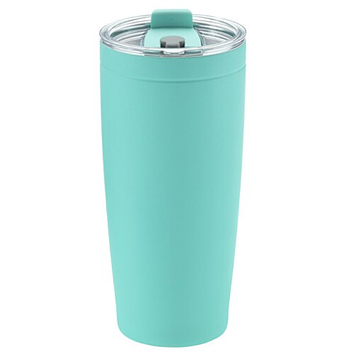 Additional Image 4 - a blue tumbler with a lid
