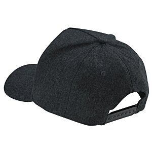 Additional Image 1 - a black hat on a white background