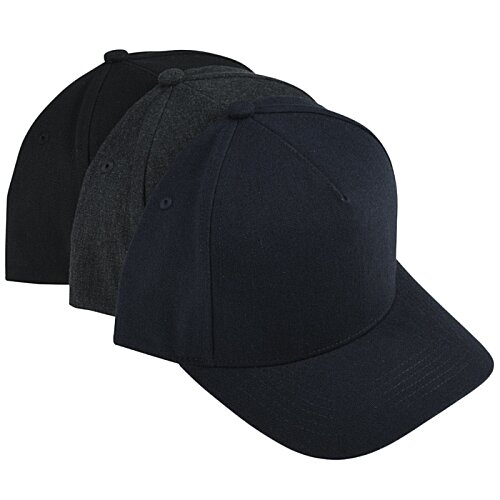 Additional Image 3 - a black hat on a white background