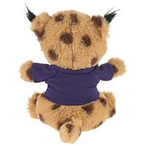 Additional Image 1 - a stuffed animal with a purple shirt