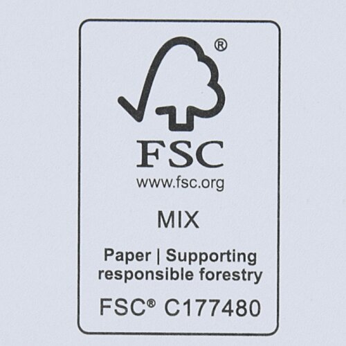 Additional Image 3 - a black and white label with a tree and text