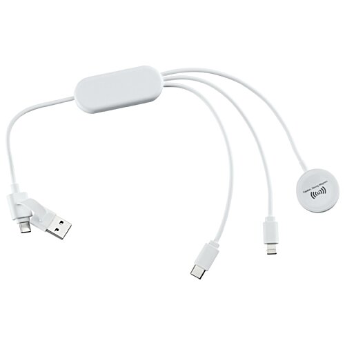 Additional Image 2 - a white cable with a connector