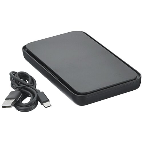 Additional Image 1 - a black hard drive with a cord