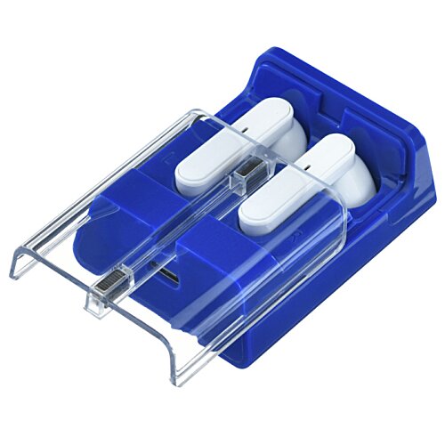Additional Image 2 - a blue and white capsules in a blue container