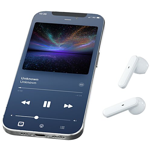 Additional Image 4 - a cell phone and earbuds