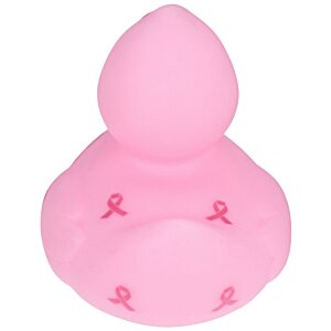 Additional Image 2 - a pink rubber duck on a white background