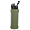 Additional Thumbnail Image 4 - a green water bottle with a black lid