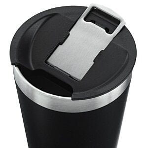 Additional Image 5 - a black and silver coffee cup