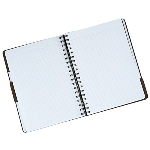 Additional Image 3 - a white notebook with black lines