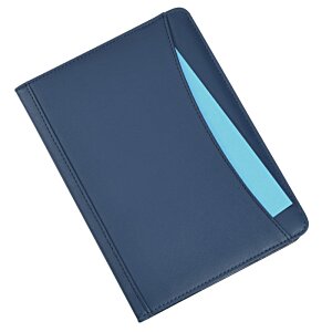 Additional Image 1 - a blue folder with a blue strip