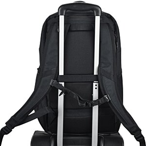 Additional Image 3 - a back of a black backpack