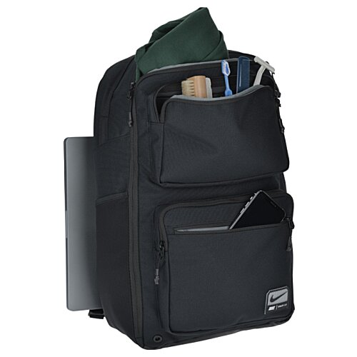 Additional Image 2 - a black backpack with a pocket