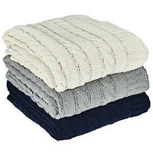 Additional Image 2 - a stack of folded blankets