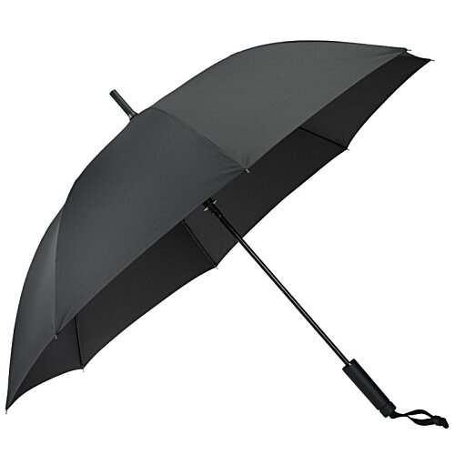 Additional Image 1 - a black umbrella with a handle