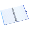 Additional Thumbnail Image 2 - a white notebook with a blue band