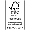 Additional Thumbnail Image 5 - a white recycle sign with black text