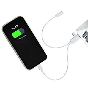 Additional Image 2 - a black cell phone with a green battery