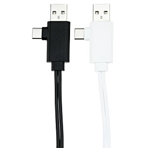 Additional Image 3 - a black and white usb cables