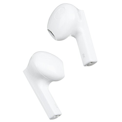 Additional Image 4 - a pair of white earbuds