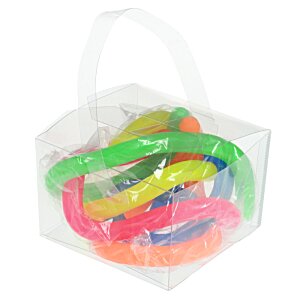Additional Image 1 - a plastic bag with colorful rings