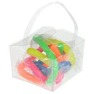 Additional Image 2 - a plastic bag with colorful objects in it