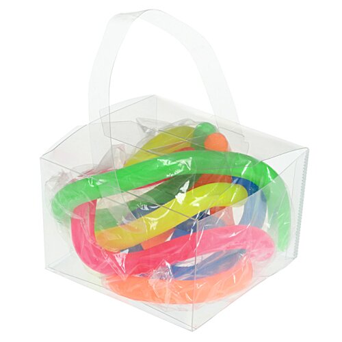 Additional Image 1 - a plastic bag with colorful rings