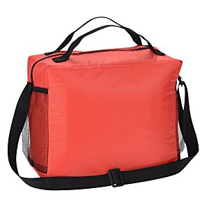 Additional Image 2 - a red bag with black straps