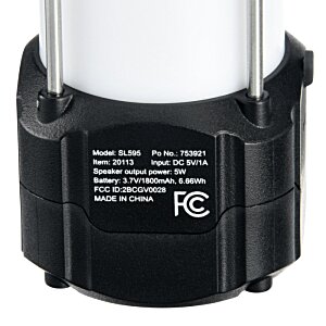 Additional Image 6 - a black and white object with white text