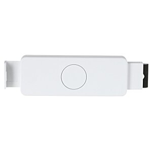 Additional Image 2 - a white rectangular object with a circle on it