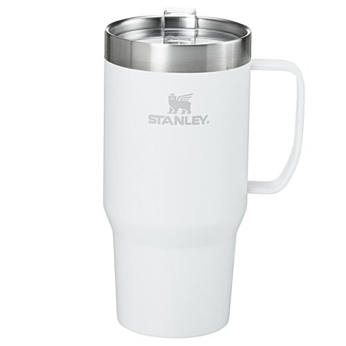 Additional Image 3 - a white and silver mug