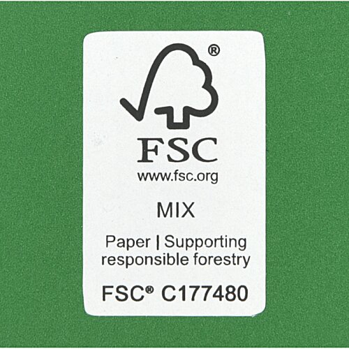 Additional Image 4 - a white and black label on a green surface