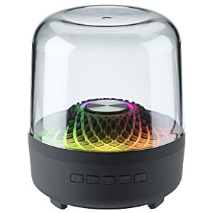 Additional Image 5 - a black and clear device with a colorful light inside