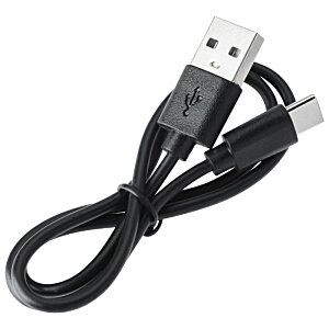 Additional Image 6 - a black cable with a silver metal end