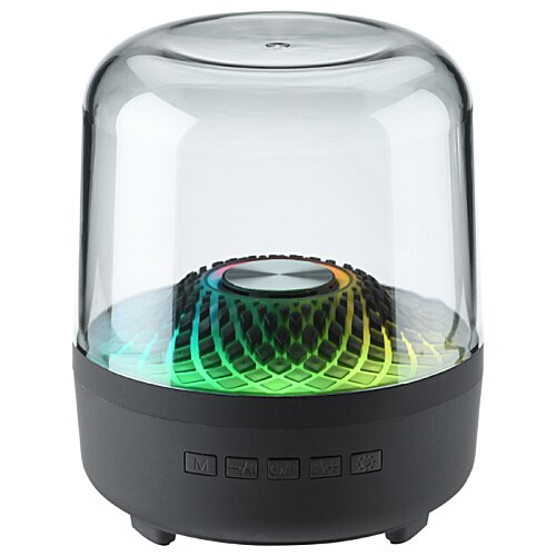 Additional Image 2 - a black and green speaker