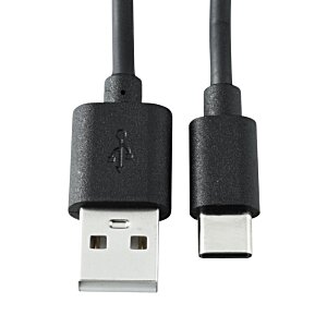 Additional Image 5 - a close up of a black and white usb cable with Willis Tower in the background