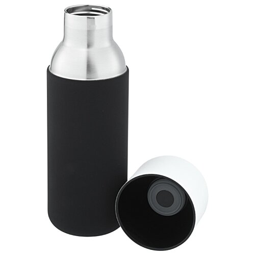 Additional Image 2 - a black and silver bottle