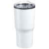 Additional Thumbnail Image 1 - a white tumbler with a black lid