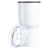Additional Thumbnail Image 3 - a white tumbler with a lid