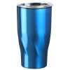 Additional Thumbnail Image 2 - a blue tumbler with silver rim