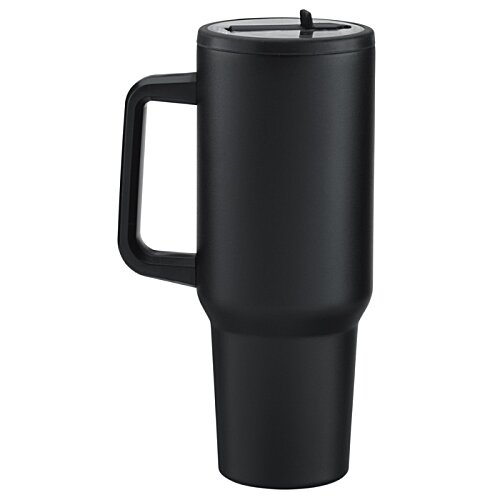 Additional Image 1 - a black mug with a handle