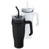 Additional Thumbnail Image 4 - a black and white mugs with straws