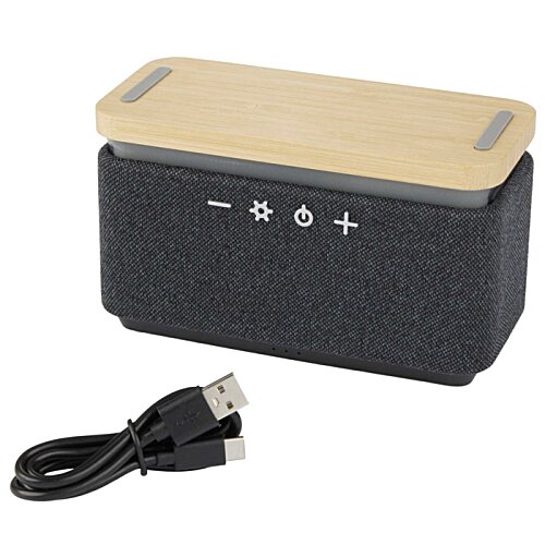 Additional Image 1 - a black rectangular object with a tan lid