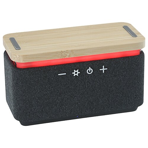 Additional Image 8 - a black rectangular object with a tan lid
