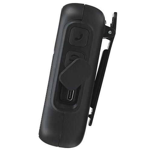 Additional Image 3 - a black speaker with a clip